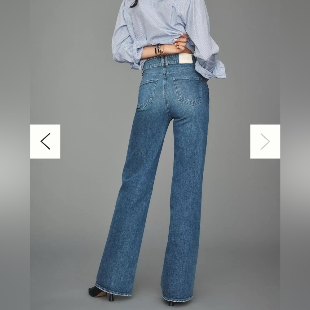 NWT Paige Straight Leg Jeans - Picture 4 of 11